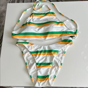 Polo Ralph Lauren Women’s Striped Bikini Set